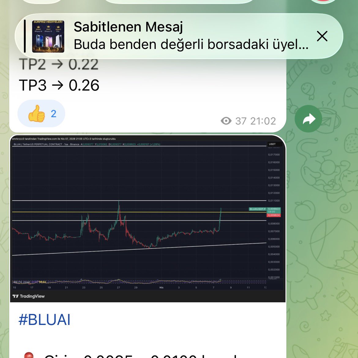 emkfinans's tweet image. $BLUAI Hızlı ve güzel işlem oldu değerlendiren arkadaşlara bereketli olmasını dilerim 🤝