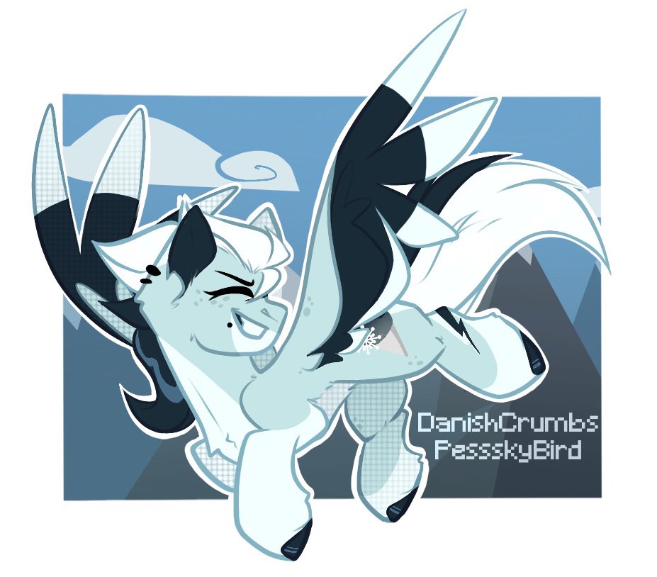 DanishCrumbs's tweet photo. piece i did for a friend! i love dtpa type things https://t.co/nozCMa0IOV