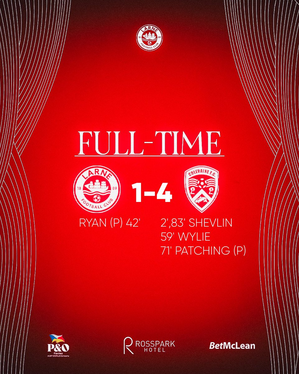 Larne Football Club tweet media