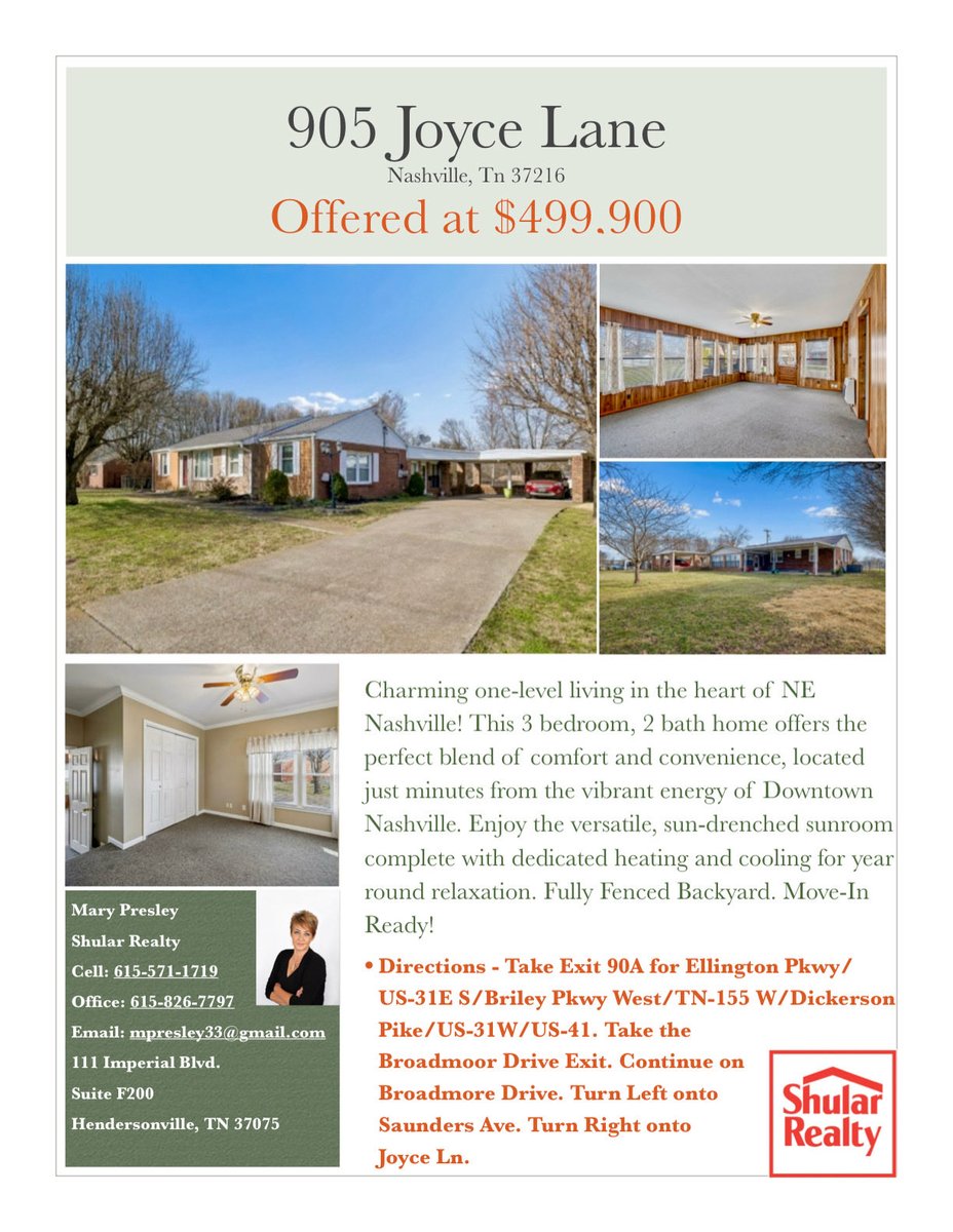 ShularRealty's tweet photo. https://t.co/MJ0Mx6x7xL