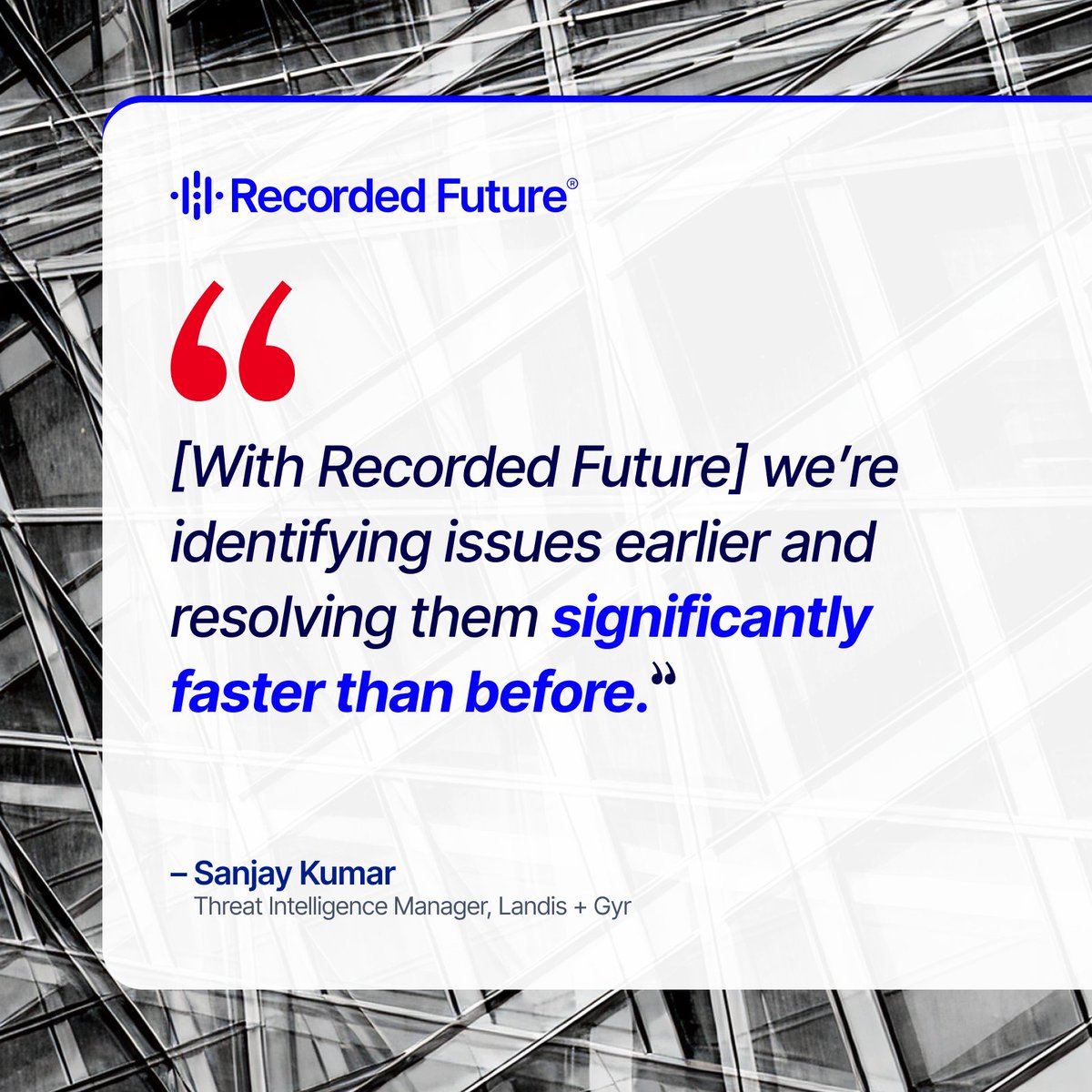 Recorded Future tweet media