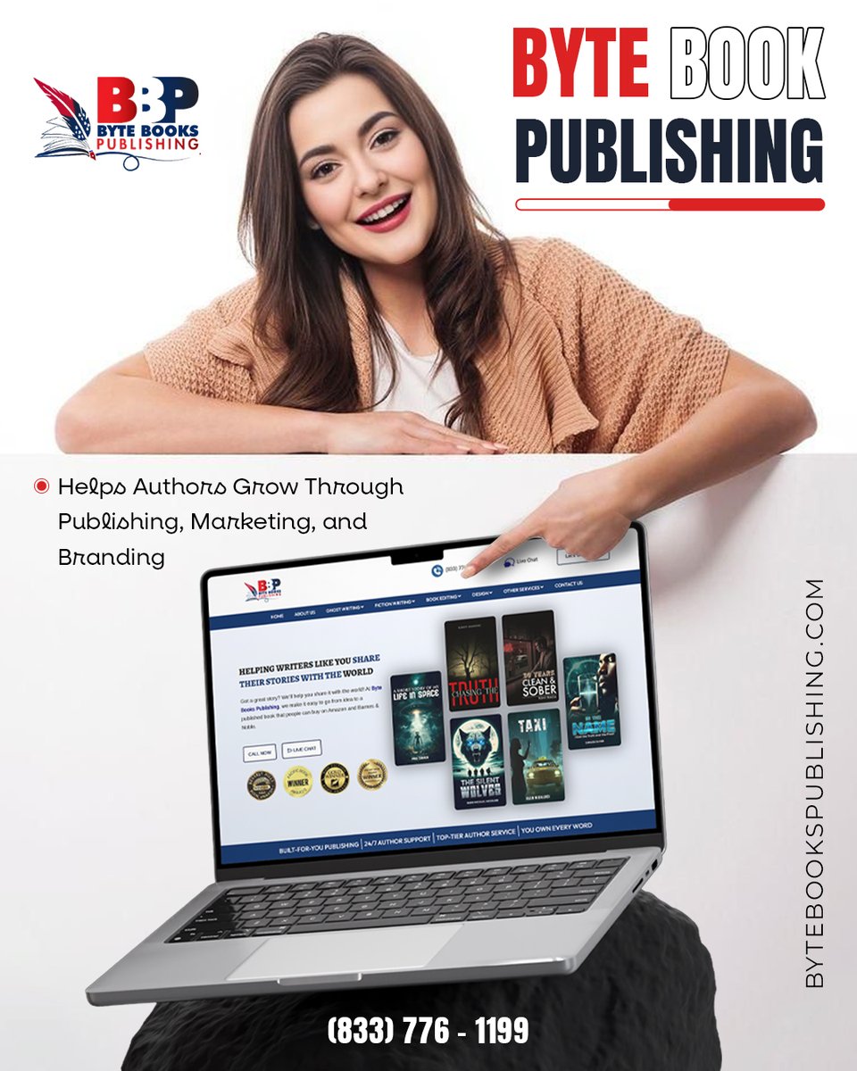 bbpusaagency's tweet image. Every author faces challenges. Byte Book Publishing helps you grow your brand, reach readers, and market your book. What’s your biggest challenge?

📞 Call (833) 776-1199
🌐 Visit: bytebookspublishing.com

#EntrepreneurLife #BusinessTips #ByteBookPublishing