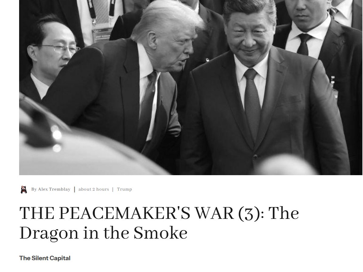 Luzzuka's tweet photo. @BillLumbergh17 @_InfoGram_ THE PEACEMAKER'S WAR (3): The Dragon in the Smoke
https://t.co/hElQOM3wB3 https://t.co/qFfkkBJNph