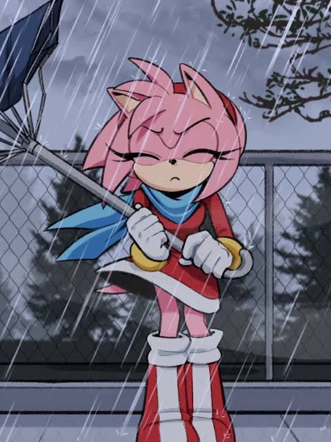 Mmmghh, Si que está lloviendo ahorita mismo,Espero poder llegar a casa,para ver Amis seres queridos💞