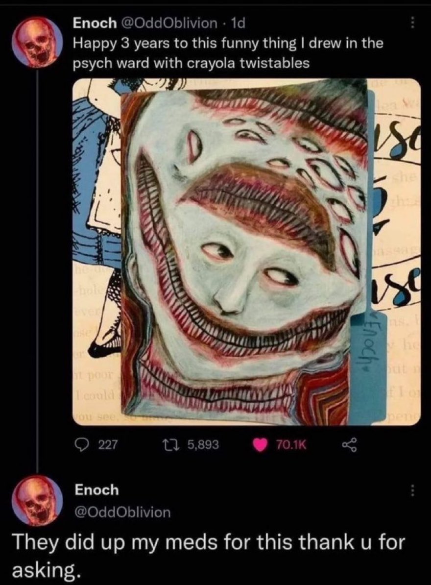 insane internet posts tweet media