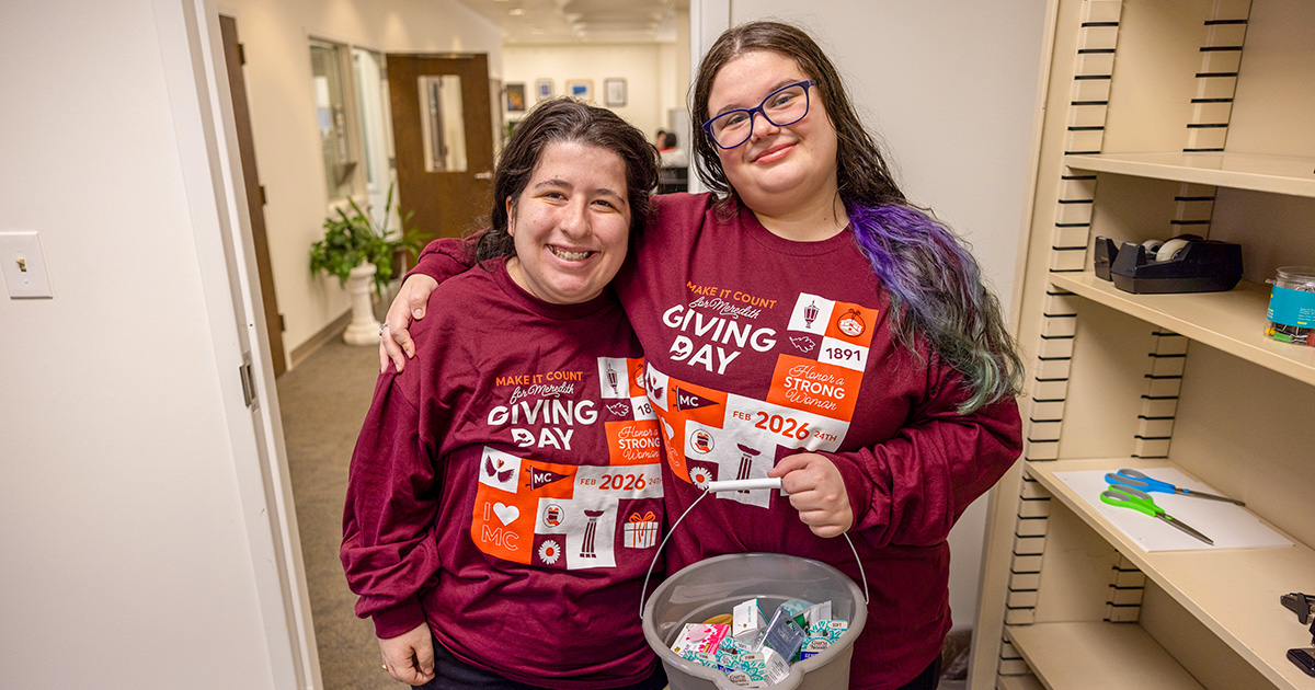 Meredith College tweet media