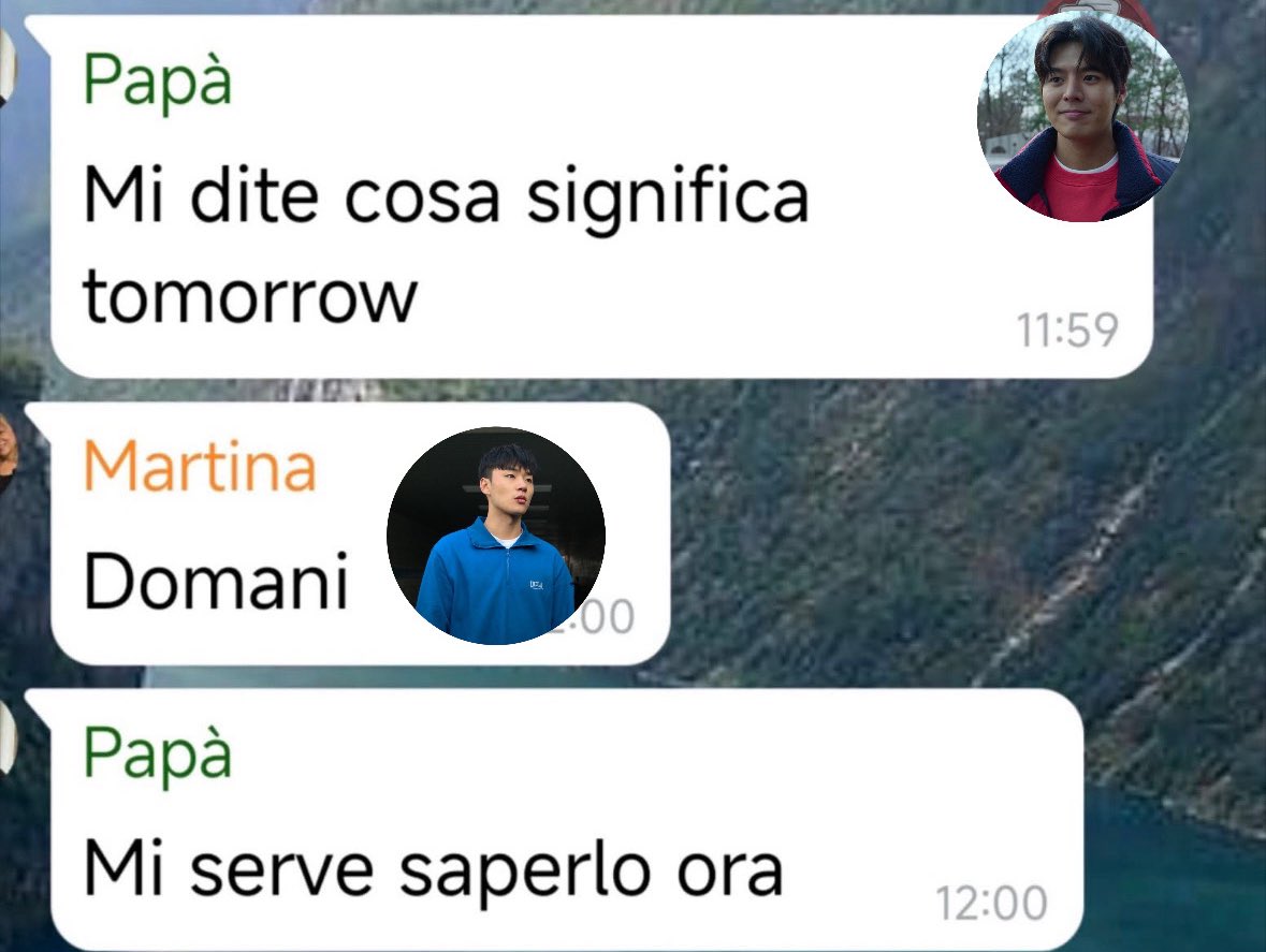 lightofshse's tweet photo. wish oomfs knew italian cause this is so baku https://t.co/Ooq3N5IMJE