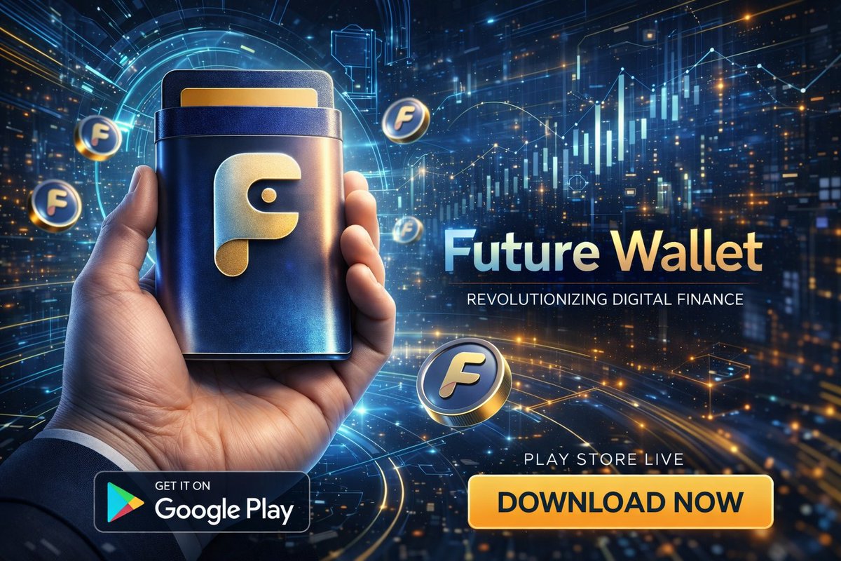 MyfWallet's tweet image. Future Wallet is now live on Play Store.

 Secure. Smart. Future-ready.

 Download now and experience the next generation of digital finance.

#FutureWallet #PlayStoreLive #DownloadNow #DigitalWallet #Fintech #Web3