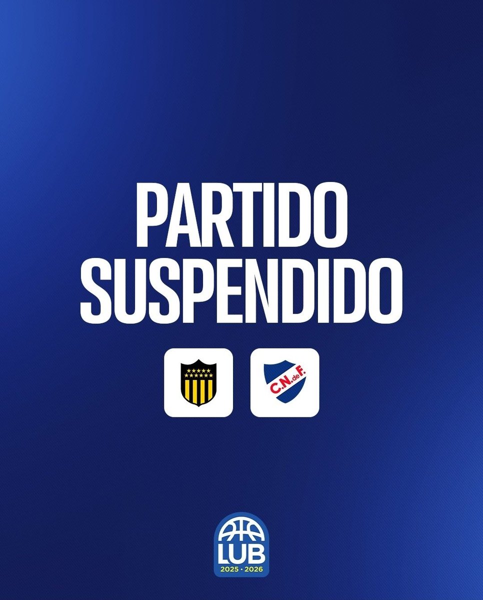 Se suspende por reloj... se suspende por lluvia... se suspende por humedad... se suspende por falta de garantía... <a href="/LUB_Uy/">Liga Uruguaya de Básquetbol</a> suspendida