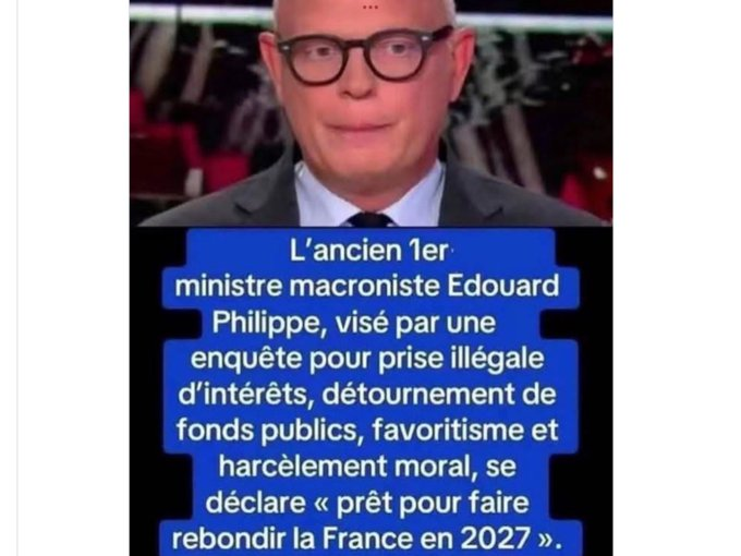 Forhalinton's tweet image. Édouard Philippe visé par des enquêtes pour détournement de fonds publics DEPUIS DEUX ANS. 😫🤬

VOUS ATTENDEZ QUOI POUR LE METTRE EN EXAMEN ?

Pour Fillon : 48 HEURES. Pour Philippe : 730 JOURS. Deux poids, deux mesures.

La justice à deux vitesses. Pour les puissants, on