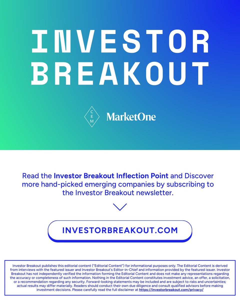 Investor Breakout tweet media
