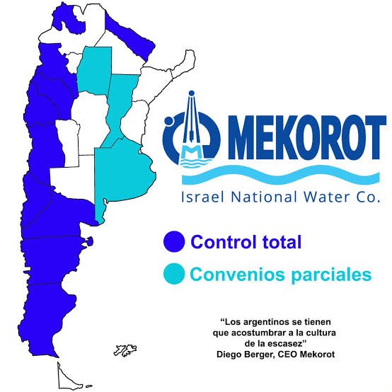 Water is sovereignty. Critics say letting Israel’s state-owned water company shape Argentina’s water future risks privatization, reduced local control, and decisions being made far from the communities who rely on it every day.
