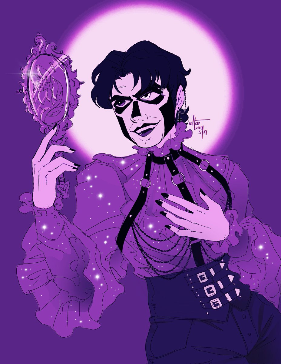 altarboysin's tweet image. He's flamboyant and three whole months younger! 🪞✨

#papaemeritusiii #emeritusterzo #terzo #thebandghost