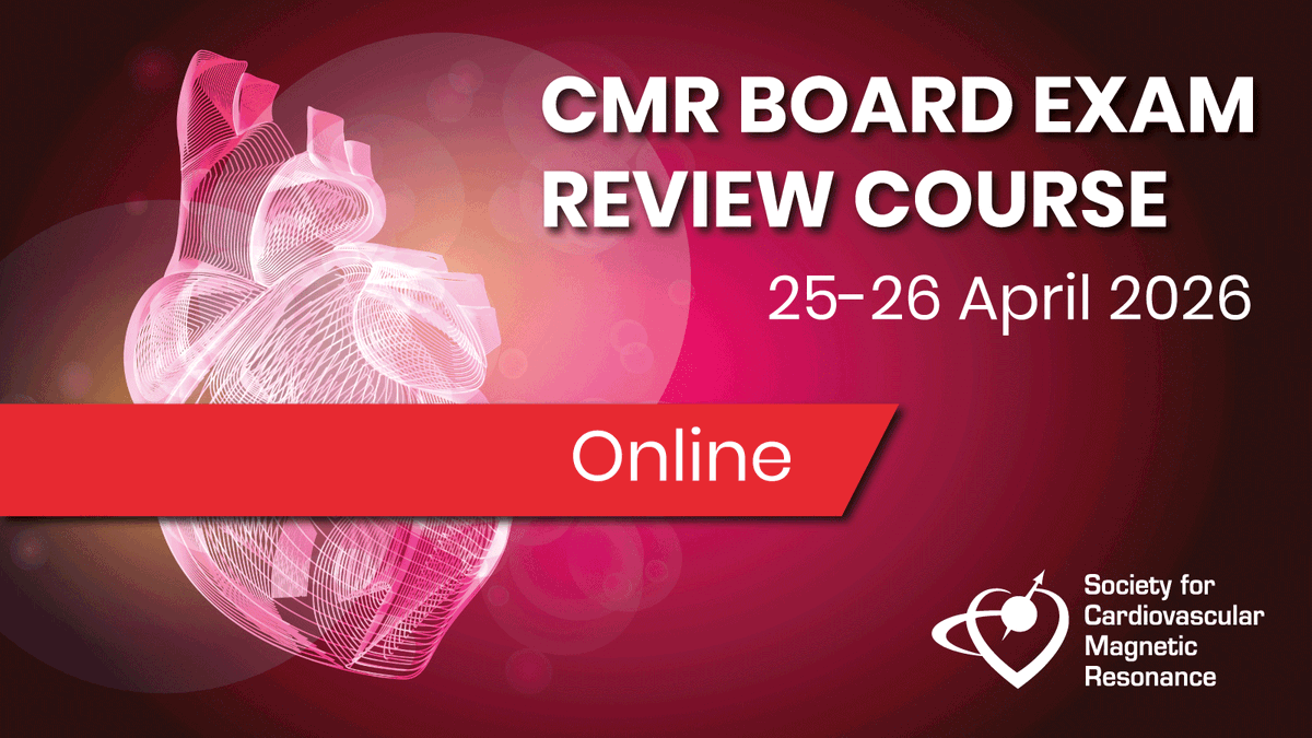 Society for Cardiovascular Magnetic Resonance tweet media