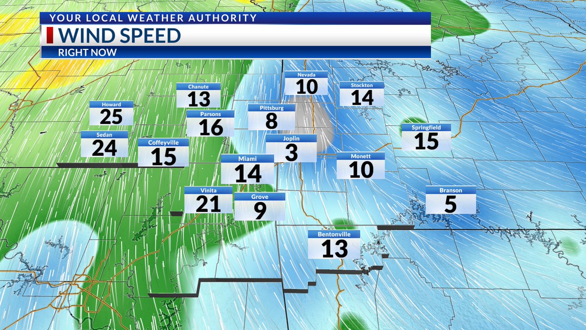 Another nice spring day in the Four States with some stronger southerly winds. Dry conditions are also present, which has allowed for elevated fire weather concerns. We will likely see similar conditions tomorrow as a cold front approaches.
