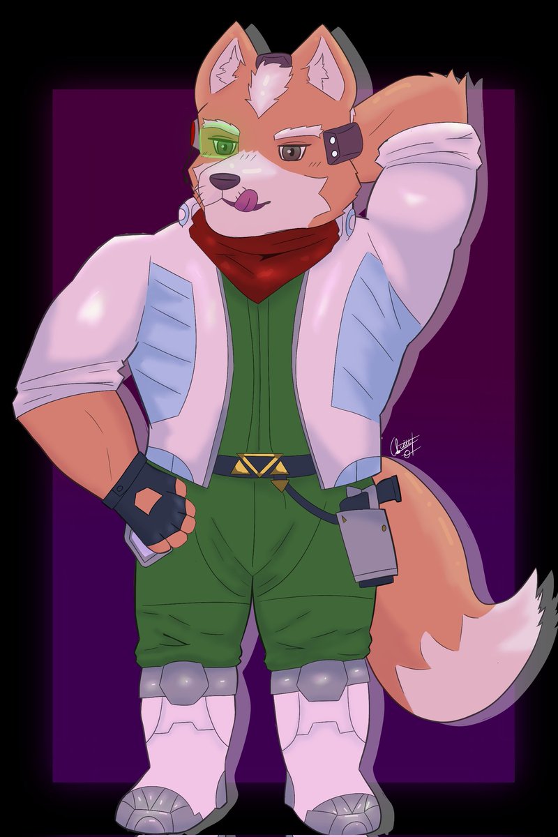Arthutusart's tweet photo. Fox McCloud 🚀🦊
#McCloud #Furry #fanart https://t.co/xXJ26IM1ar