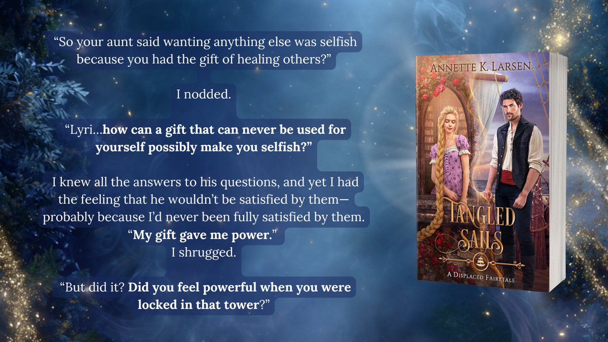 What if Rapunzel fell out of her tower… and into Prince Eric’s ocean?
✨ Protective MMC ✨ They save each other ✨ Quarreling brothers
Tangled Sails is out now → a.co/d/08byOpaI