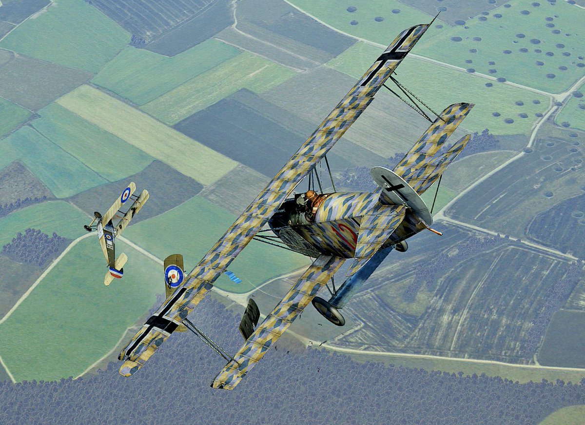 FishAndFix's tweet photo. Outmaneuvered #WW1Aviation #IL2 https://t.co/NiCWFvv7pK