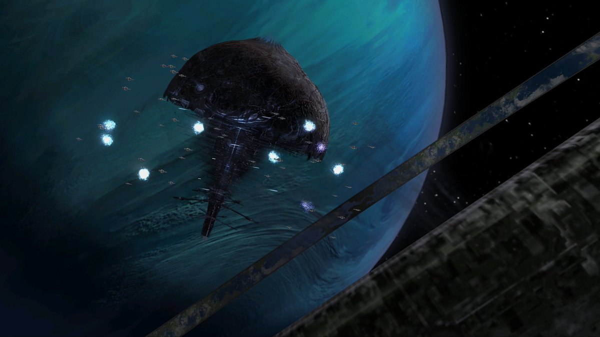 It's obviously High Charity with the city side facing the planet.