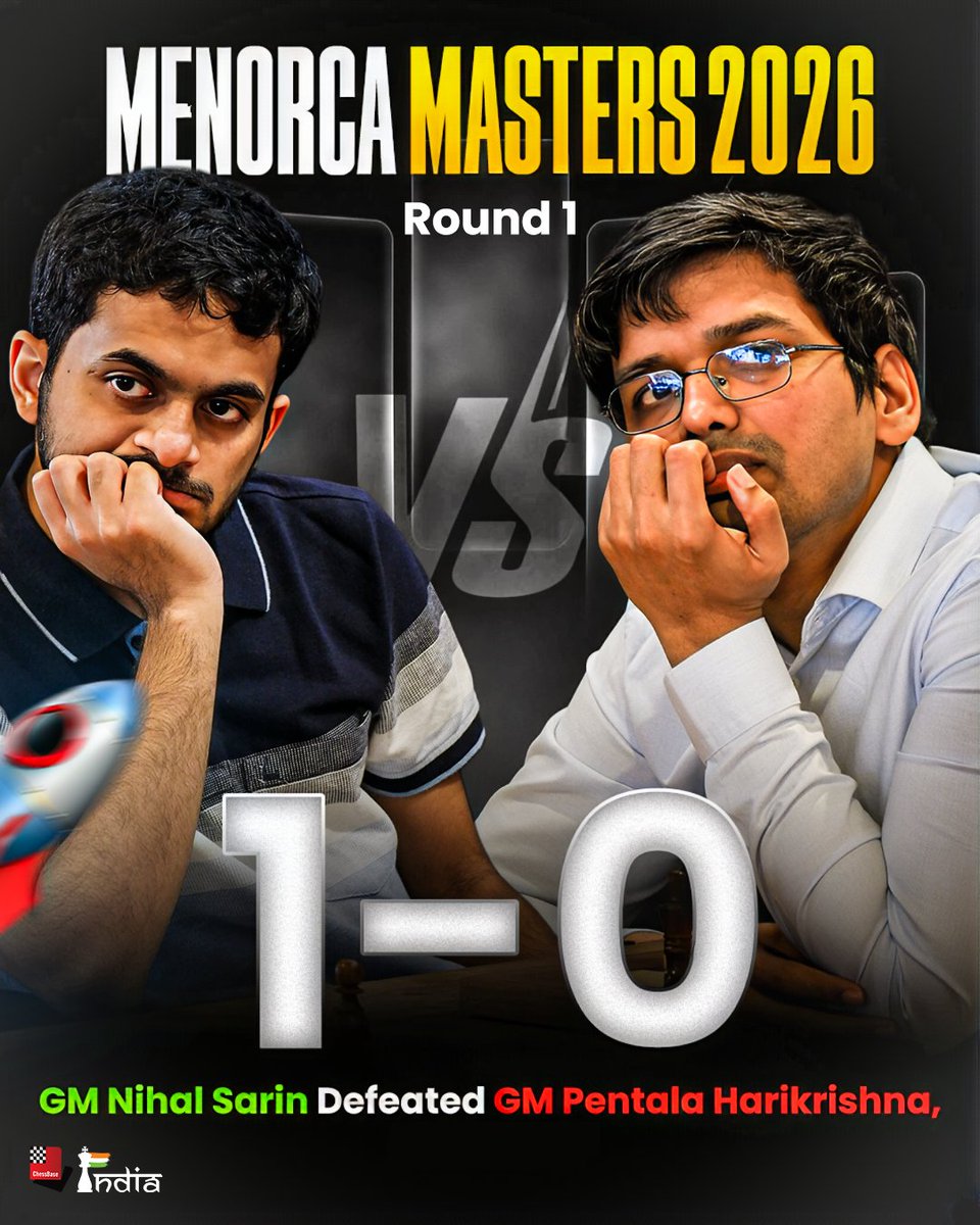 ChessBase India tweet media