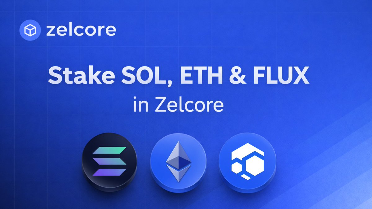 zelcore_io's tweet photo. Your crypto can do more than just sit there 👀

Stake $SOL, $ETH, $FLUX and earn rewards in Zelcore.

What are you staking these days? https://t.co/gCWiSb3gkv