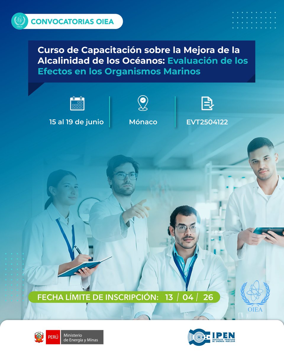 Instituto Peruano de Energía Nuclear tweet media