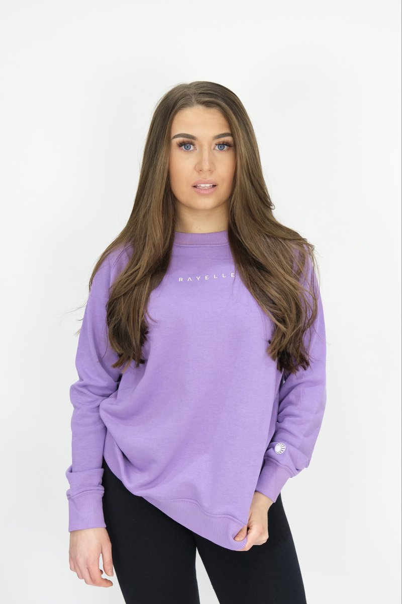 Rayelleuk's tweet photo. Our Purple Sweatshirt is a unique addition to your wardrobe for ONLY £6! 🟣 Super comfortable! at https://t.co/eUvDQbn4iV https://t.co/3e6ZNCVXcd