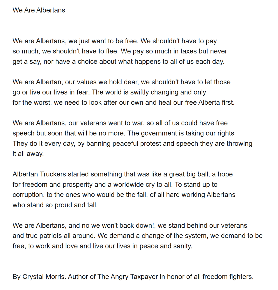 crystal morris tweet media