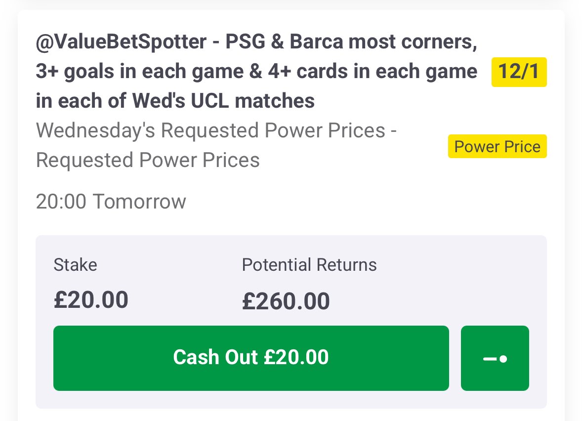 The Value Bet Spotter tweet media