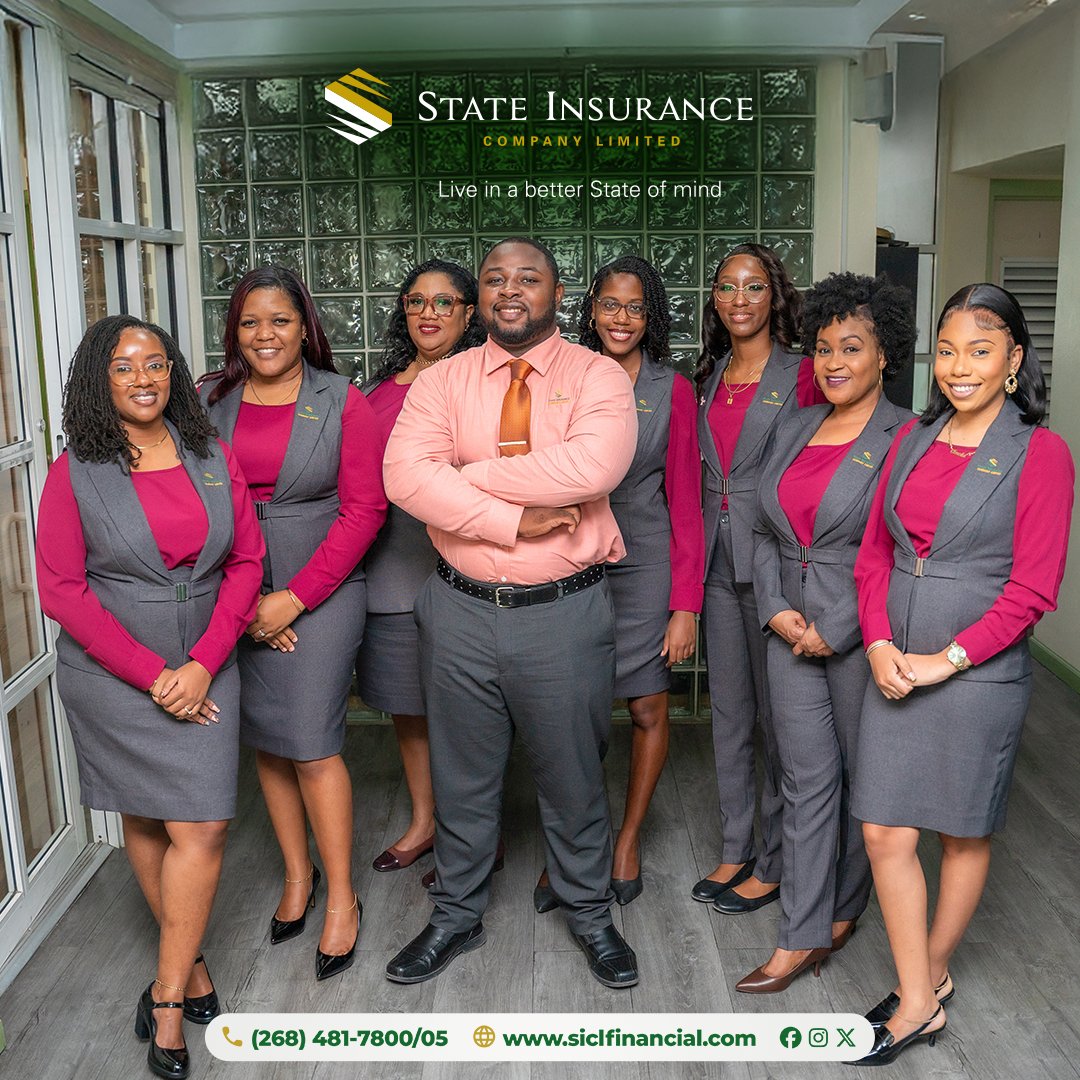 stateInsurancec's tweet image. Our friendly team is here to support you every step of the way, helping you live in a better state of mind.

Speak with us today about insurance options.
 📞 (268) 481-7800
#ProtectWhatMatters #InsuranceProtection #SmartCoverage
 #LiveInABetterStateOfMind #SICL