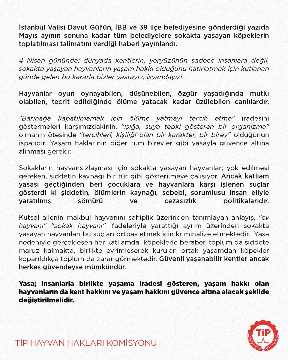 Türkiye İşçi Partisi - İstanbul tweet media