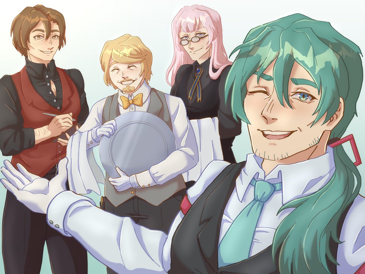 2425stories's tweet photo. old man miku &amp; co https://t.co/PNz5Ano30B