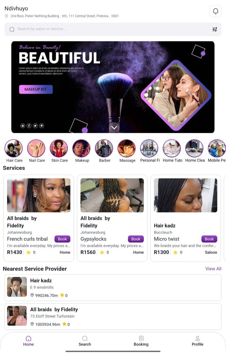 flakeglow's tweet photo. Your salon, your home. 💇‍♀️✨

SA's first mobile hairdresser app connects you with vetted, qualified stylists who come to you — with real-time tracking, in-app chat &amp; easy booking.

🎉 Book now

👇 Download on the Play Store
https://t.co/MutZfpxlZR

#AtHomeHair #MobileSalon https://t.co/ZSHK019dUT