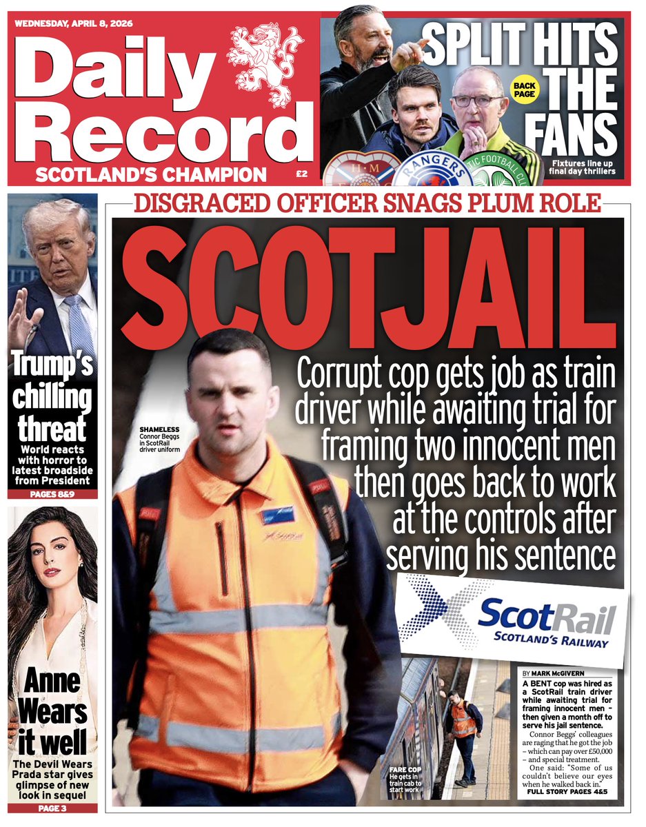 The Daily Record tweet media