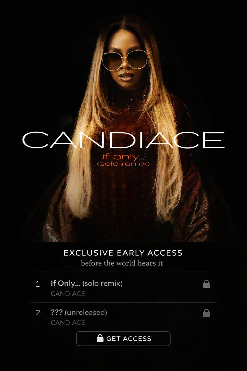 CANDIACE tweet media