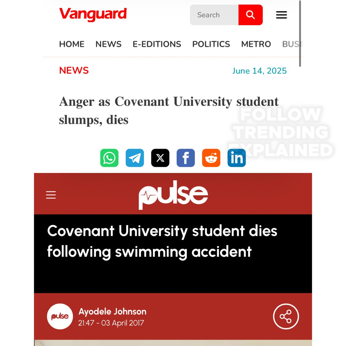 Trending Explained tweet media