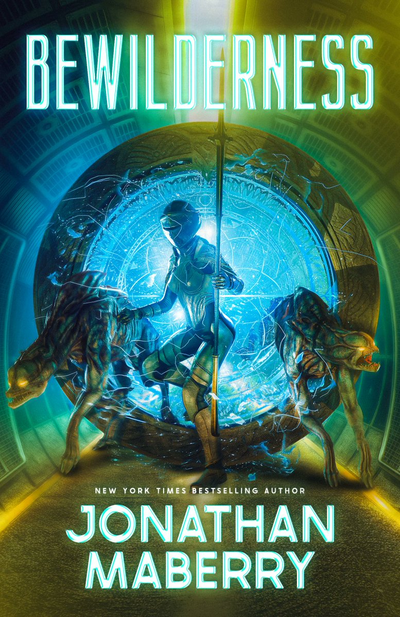 JonathanMaberry's tweet photo. Preorder on Curios! BEWILDERNESS, by Jonathan Maberry is coming on August 11, 2026. Bewilderness is a gripping tale of science fiction horror as two women—one human, one alien—battle each other to save infinity. #TimePortal #darksciencefiction #weirdscience #alieninvasion https://t.co/OVAcfW79Af