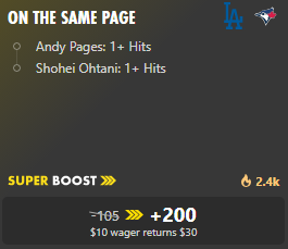 Boost World (+EV bets) tweet media