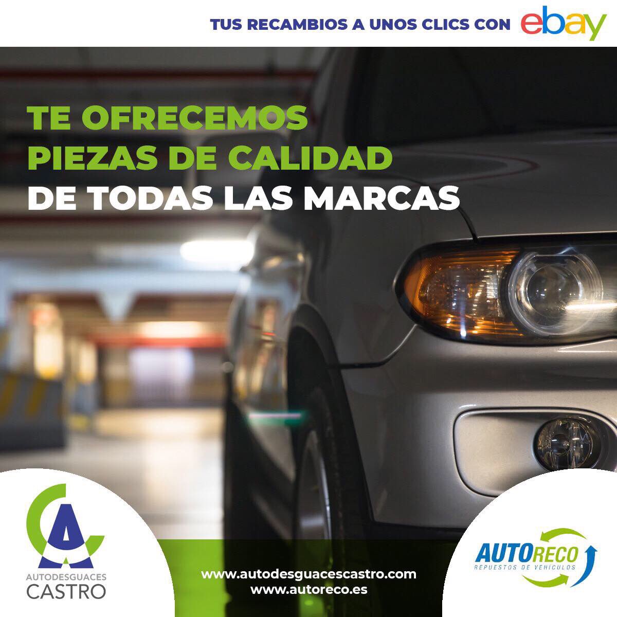 DesguacesCastro's tweet photo. 😎 ¡¡En nuestra #tiendaonline encontrarás siempre un sin fin de #recambios de #altafuncionalidad y de #máximacalidad en tan solo unos cuantos clics!! 😎

🛒 Ebay: desguacescastro
📲 620 249 106 https://t.co/uE8DYPE8gl