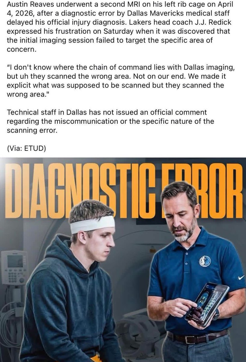 Mavs_FFL's tweet photo. Do we have the worst medical team in all of sports? https://t.co/3i5bzsQMYq