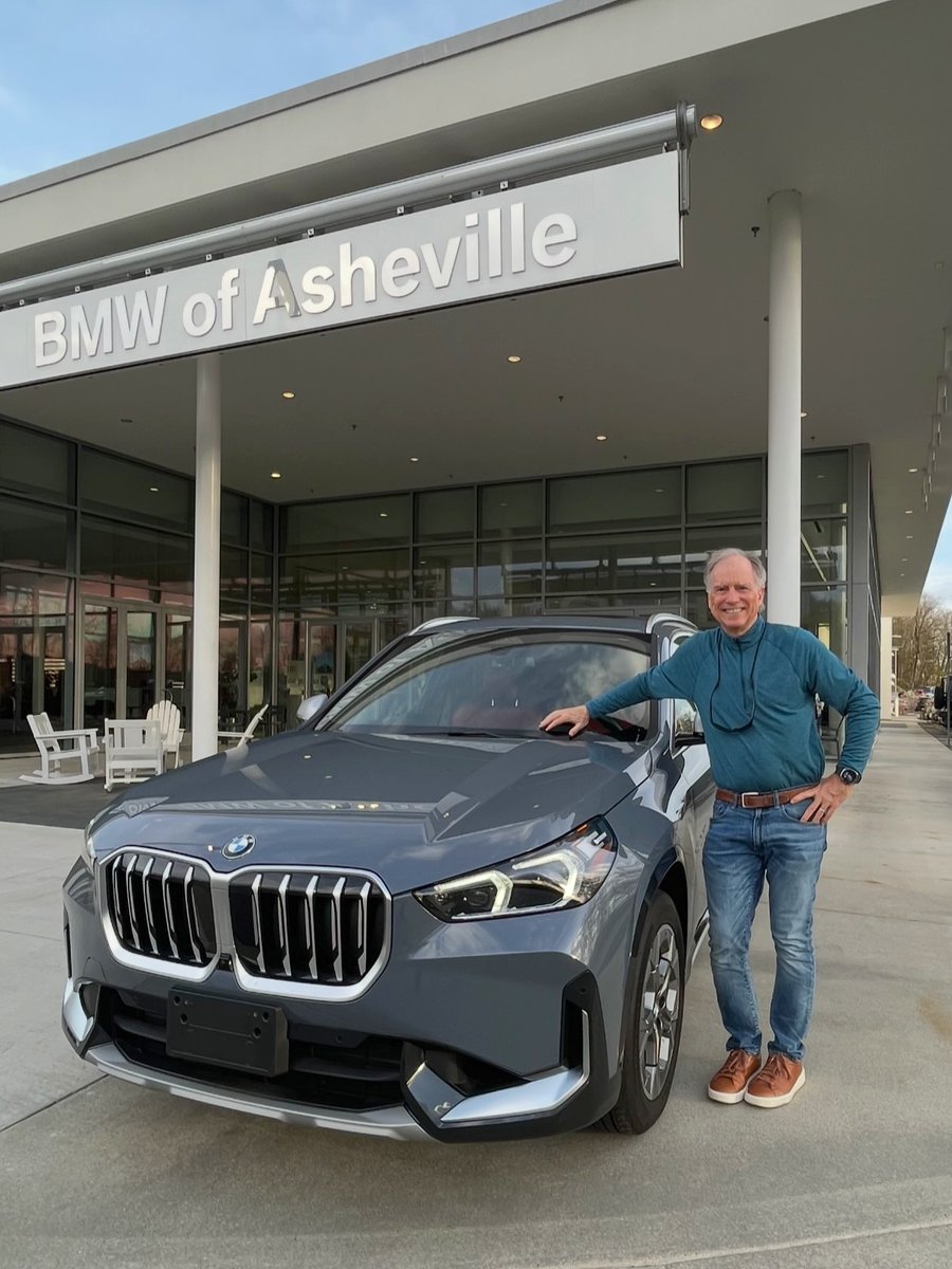 fieldsbmw's tweet image. DEFINE YOUR NEXT DRIVE.
Randy C. takes delivery of the 2023 BMW X1 at BMW of Asheville. Thank you to Joel Ruff for a seamless experience. Start yours today: bmwofasheville.com | (828) 681-9900 #BMWX1 #BMWAsheville #BMWLife #LuxurySUV #UltimateDrivingMachine