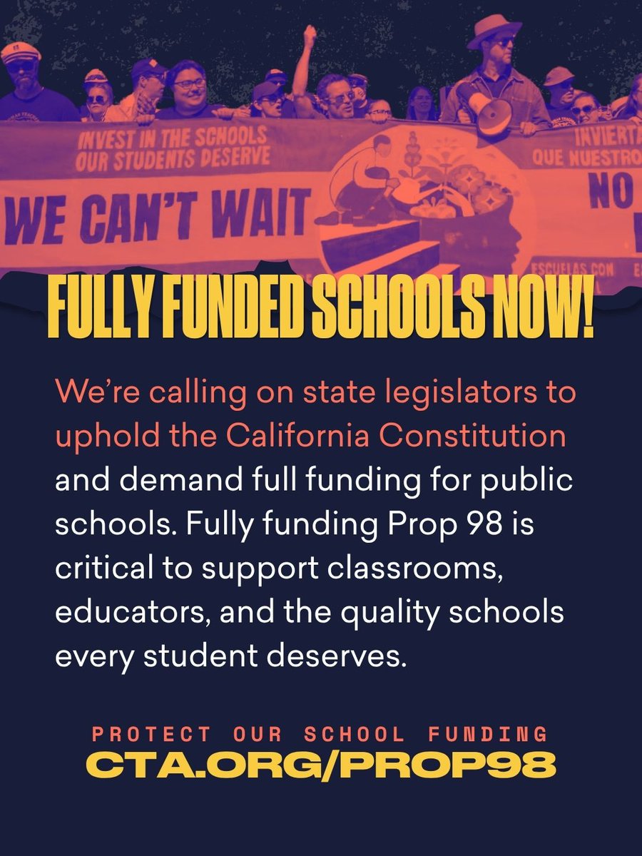 California Teachers Association tweet media