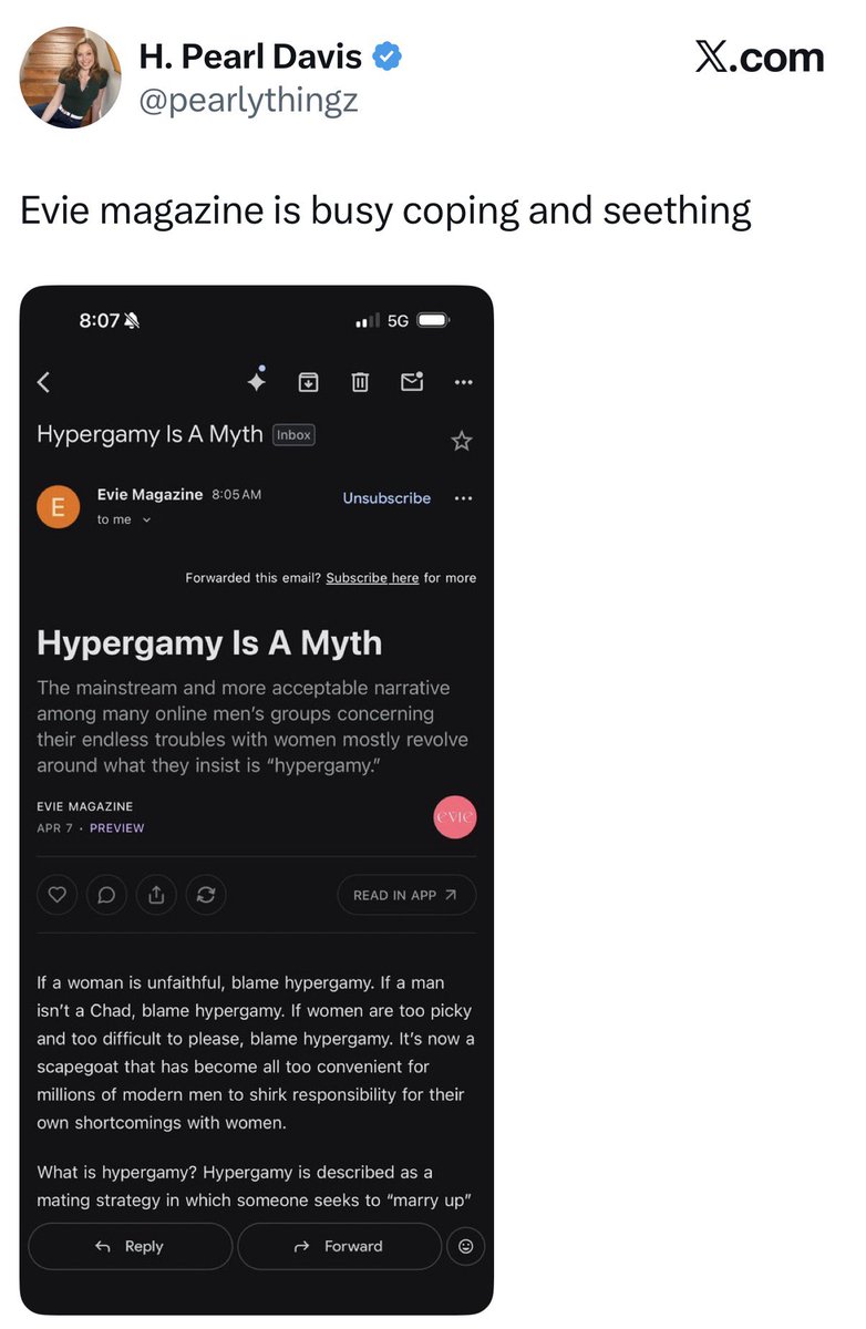 Evie Magazine tweet media