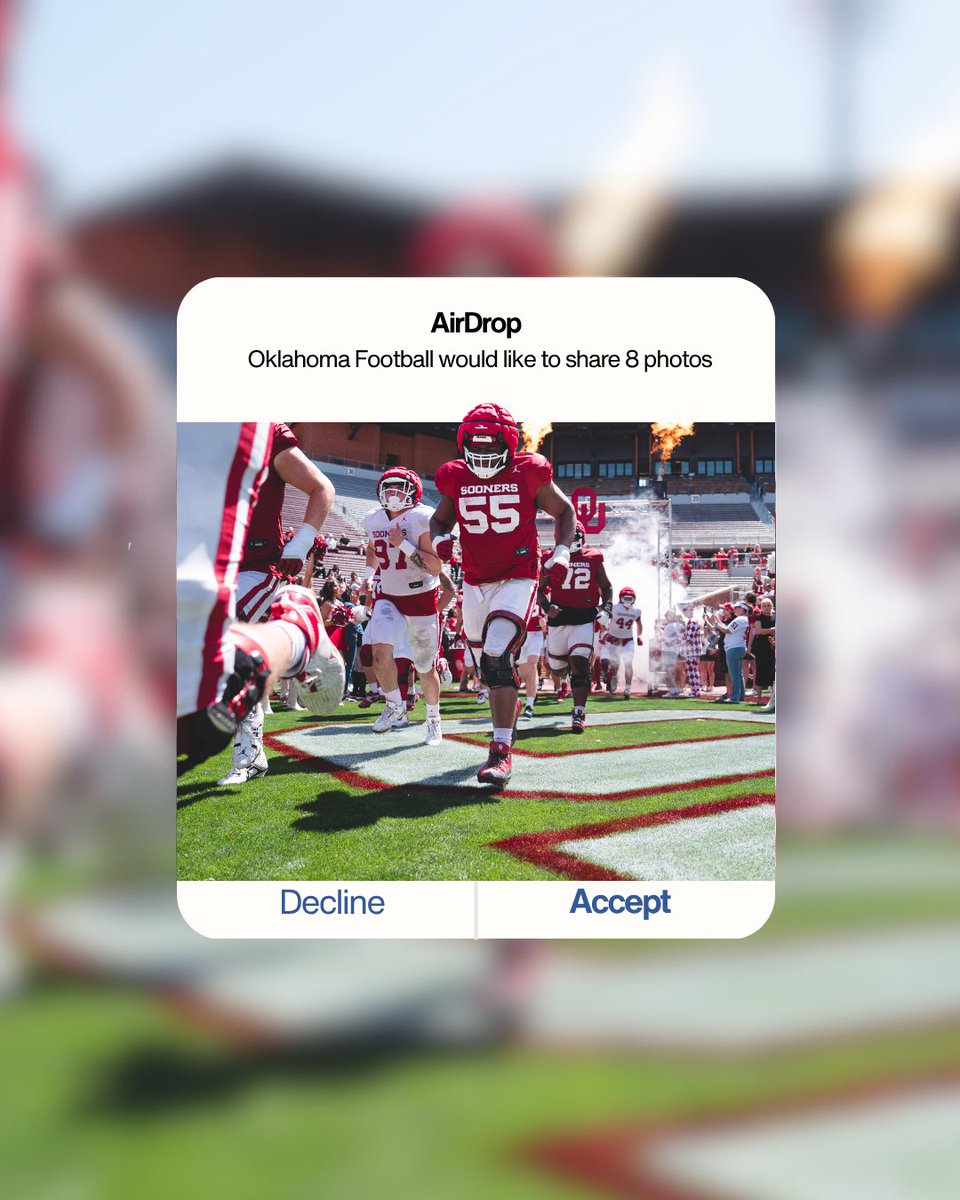 Oklahoma Football tweet media