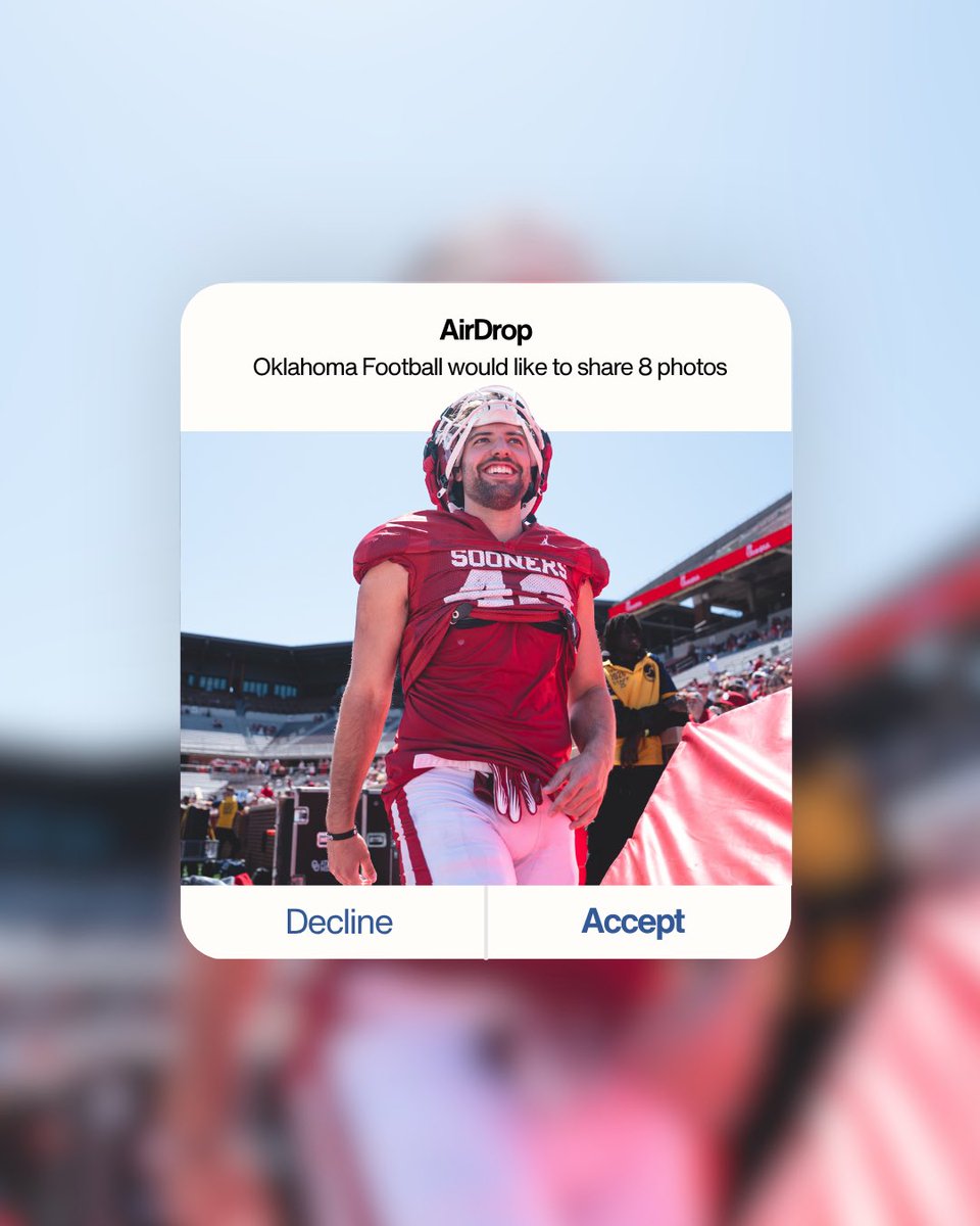 Oklahoma Football tweet media