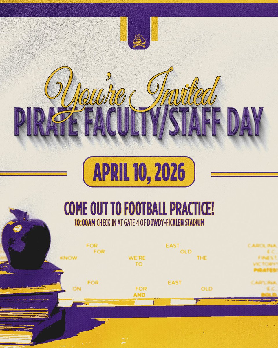 ECU Football tweet media