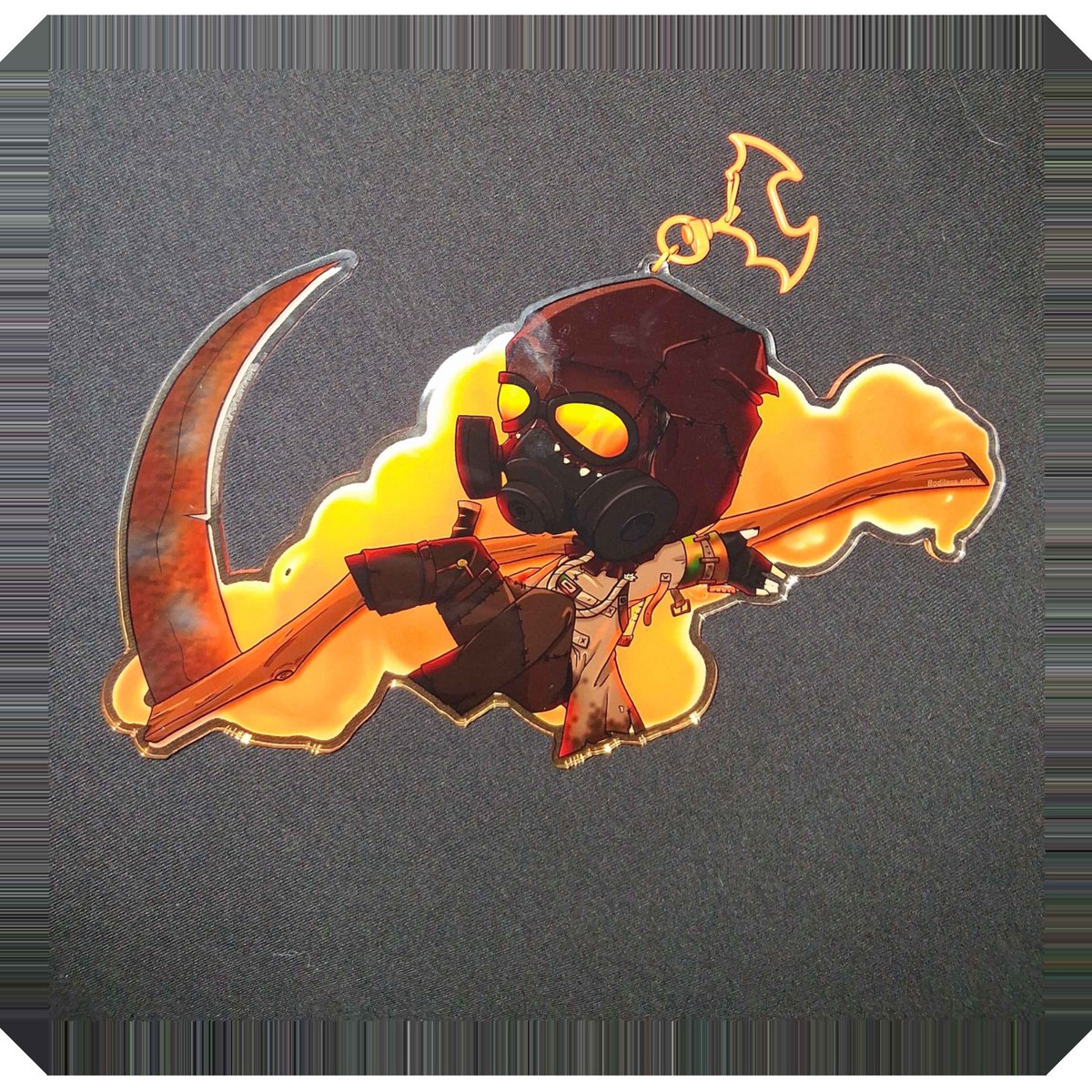 Bodiless_Entity's tweet photo. Dc Scarecrow XL keychain 
https://t.co/NMcbngV8ox https://t.co/PcR3vrD0HQ