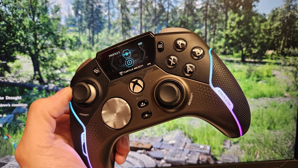 GametechUK's tweet photo. [#ad] I always use my @TurtleBeach controller whilst playing #crimsondesert Check out my review here: https://t.co/deMXA38rCp https://t.co/jZSolYjyxT