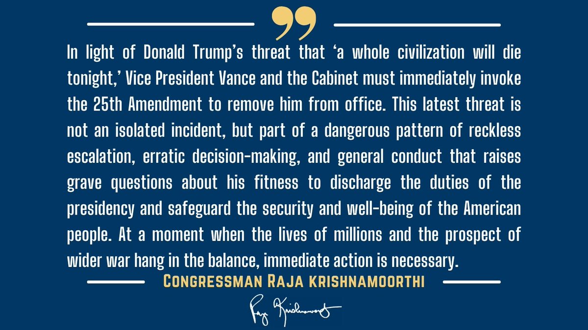 Congressman Raja Krishnamoorthi tweet media