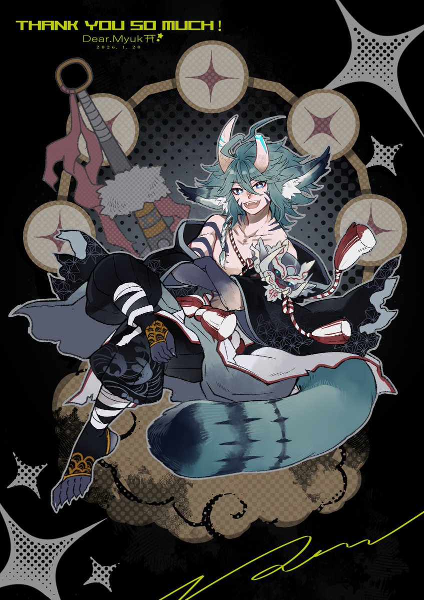 Myuk ✦ ミュク|| 🐱✨Raijin VTuber tweet media